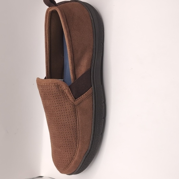 NWOT Men's Dearfoams Cozy Comfort Slippers Size 11-12 Large - Picture 5 of 9